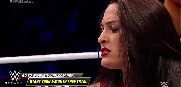  Ronda Rousey vs Nikki Bella. Evolution 2018.